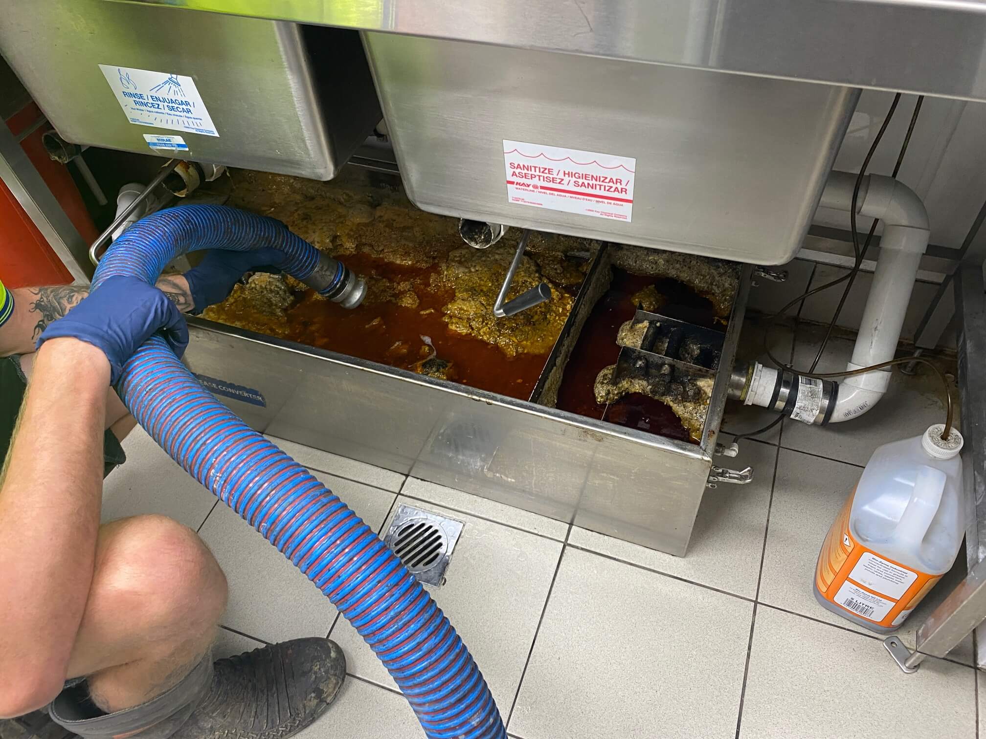 Grease Trap Cleaning in Bloomingdale